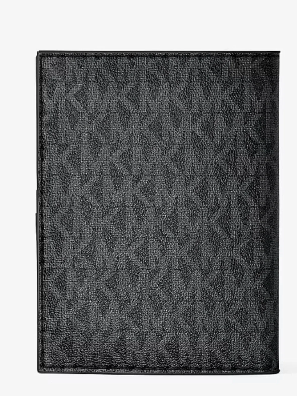 Michael Kors Black Signature Logo Passport Cover